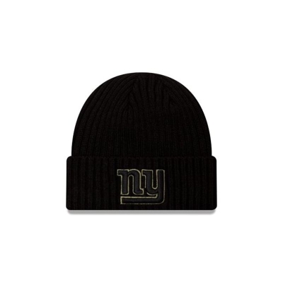 New York Giants Gorra | New Era NFL Salute To Service Cuff Knit Beanie Mexico - Negros